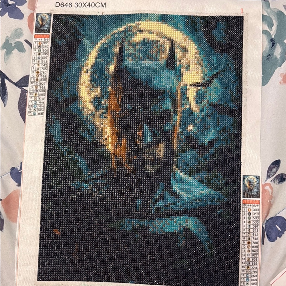 Batman Diamond Wall Art
